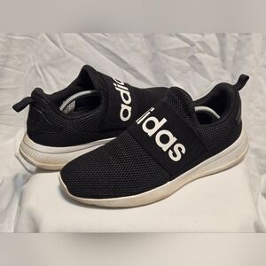 Adidas light racer adapt Slipon athletic shoe. Cloudfoam Black Sz 12